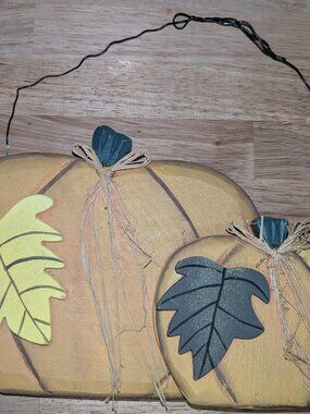 Vintage Pumpkin Wall Hanging
